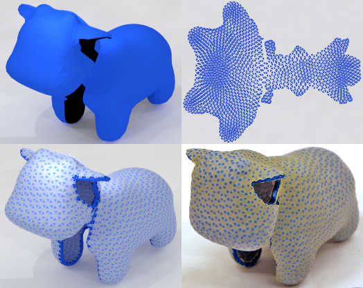 Image of paper 'CurveUps: Shaping Objects from Flat Plates with Tension-Actuated Curvature'